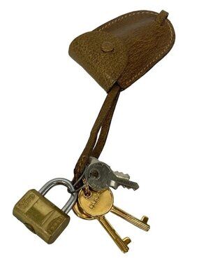 Gucci Gold Silver Padlock Shoulder Bag